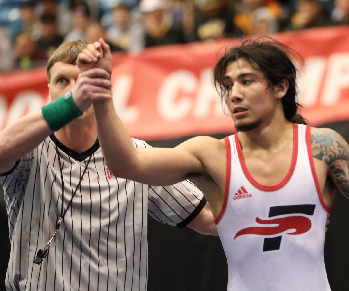 SEUFireWrestle's tweet photo. Bond and Silva on to the consolation semis!

Bond wins 1-0 on riding time and Silva comes back from an early deficit to win 6-4.

#FuelTheFire🔥 https://t.co/knXLzsKHuh