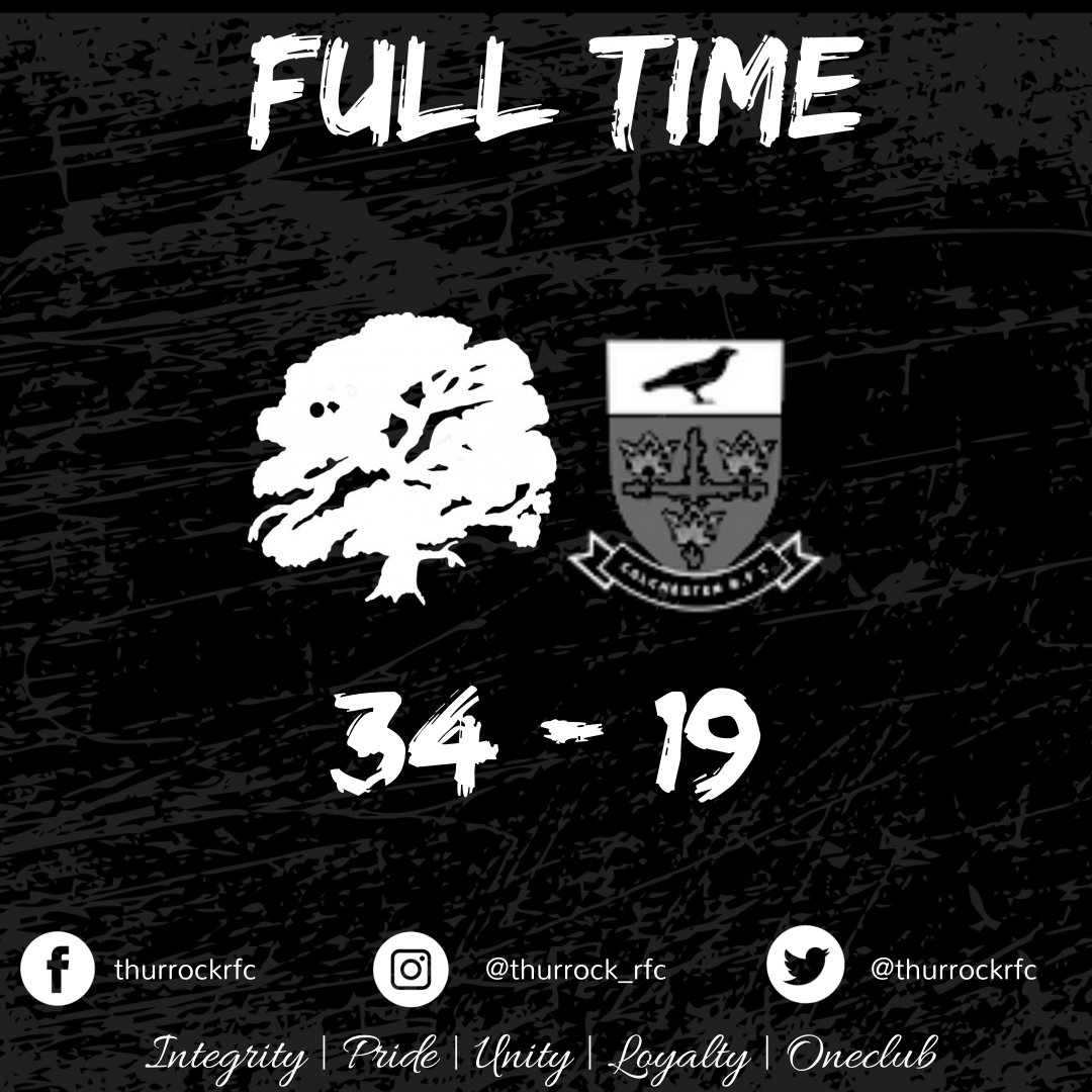 thurrockrfc's tweet photo. They did it 👊🏽

The 1st XV secure their first win of 2022 with a bonus point victory over old rivals @colchesterrfc 

Well done men

⚫⚪ https://t.co/SjltfUyo4O