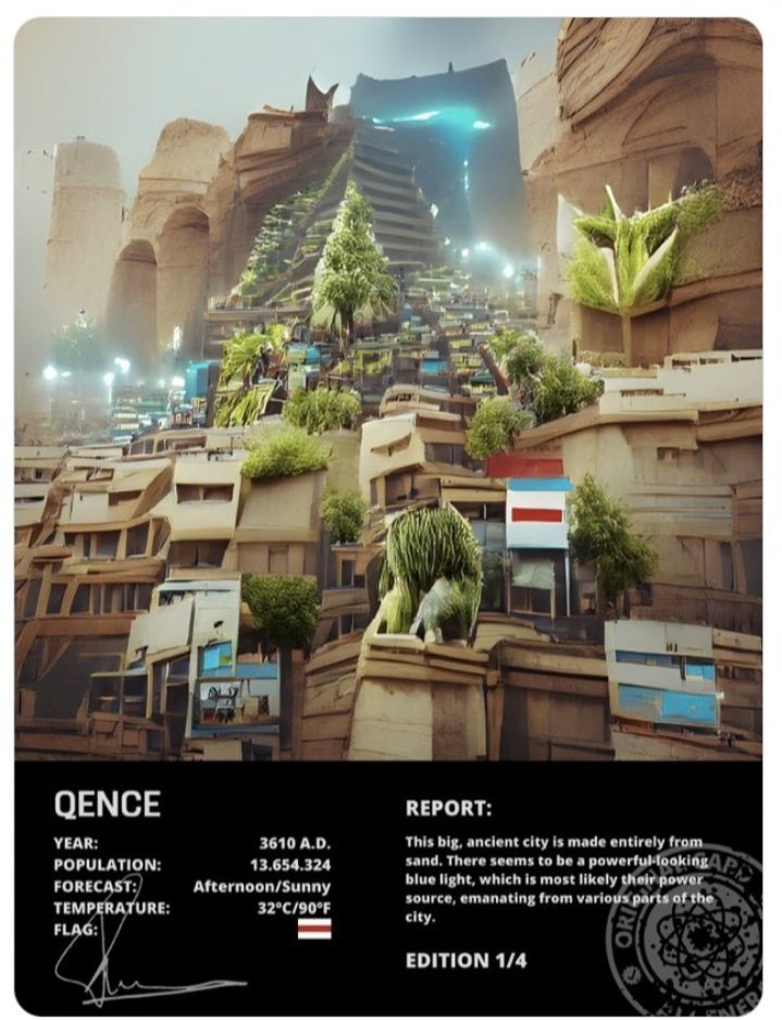 AllwellGodfrey's tweet photo. Dear friends These cities are not from the past. Instead, they are from the future! 1000s of years into the future.
You citizens are awesome! Let's grow Pholus together!❤️ #Pholus #PholusNFT #NFT https://t.co/bYcDotS1hE https://t.co/HuZ7a0yWXD