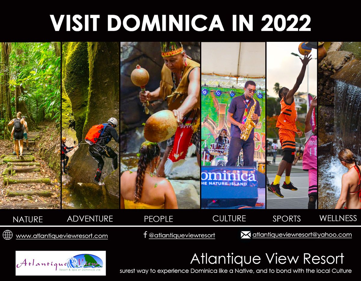 A whole new world to discover.  Visit Nature's Paradise (Dominica). 
#atlantiqueview
#choicehotels
#AscendCollection
#Dominica
#nature
#explore