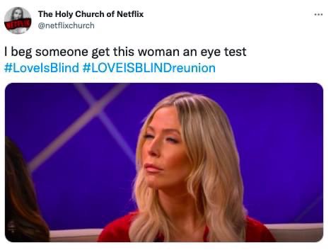 chldmstj89's tweet photo. Love is Blind, so is Shaina. Apparently ? https://t.co/Z4ripOBHsl