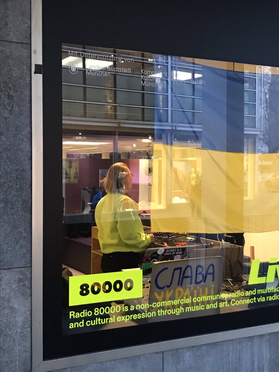 #Radio80000 <a href="/muenchen/">München</a> #Fundraising #UkraineUnderAttaсk #München