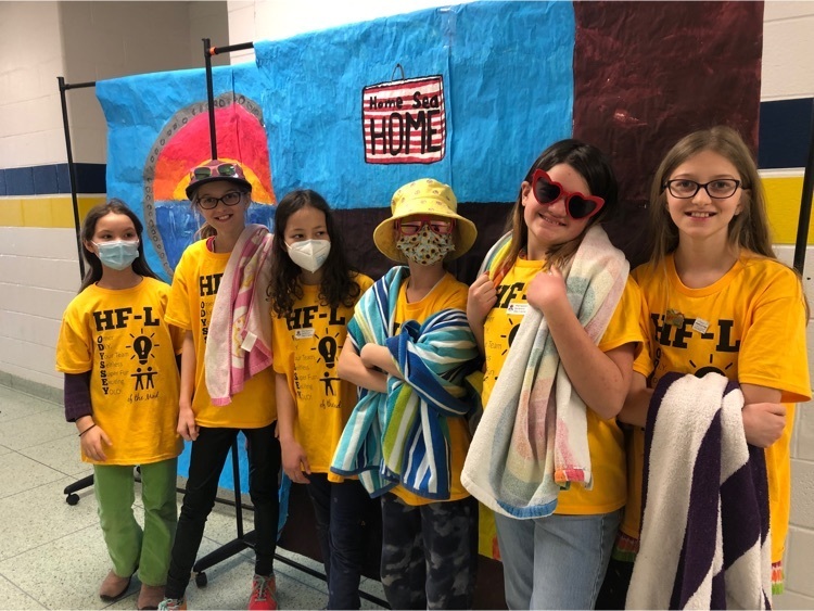 HFLManor's tweet photo. Let’s hear it for our Manor div. 1 Odyssey team! Way to “shine the light” on being creative and innovative! #hflpride #WEareHFL https://t.co/z3VO3dzC6D