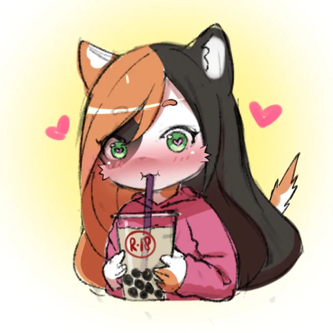 Tried to make a cute draw
too much happened in the last 2 week that i actually stressed by it 