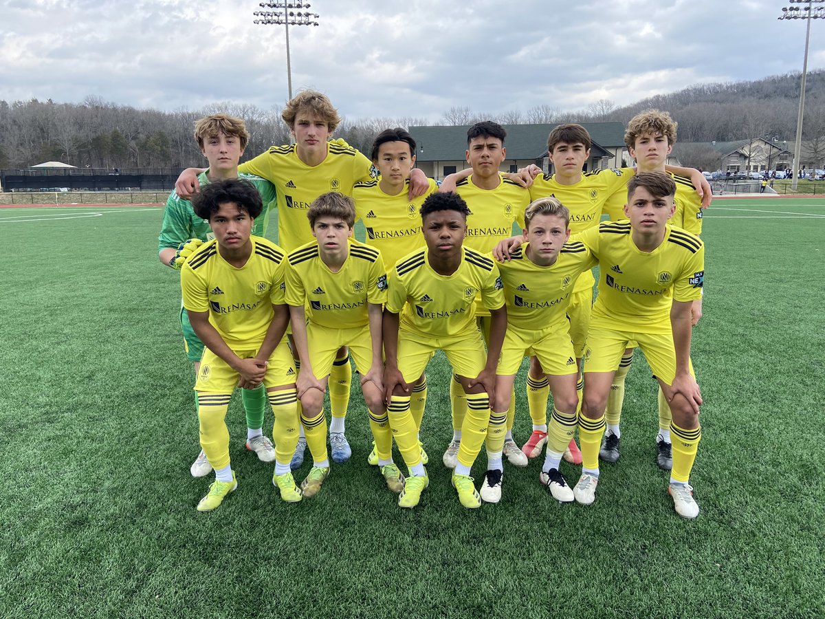 #NSCU15 Starting XI 

MASON MURPHY
TOMAS CELDRAN
DAWSON MOONSHOWER
SHUN MURASAWA
SCOTT CHEEVERS
LEO SANTOS
TOMMY PIANG
TRISTAN TROPEANO
SAMUEL BYRON
JAX BENTON
OWEN BLAND

#NSCAcademy