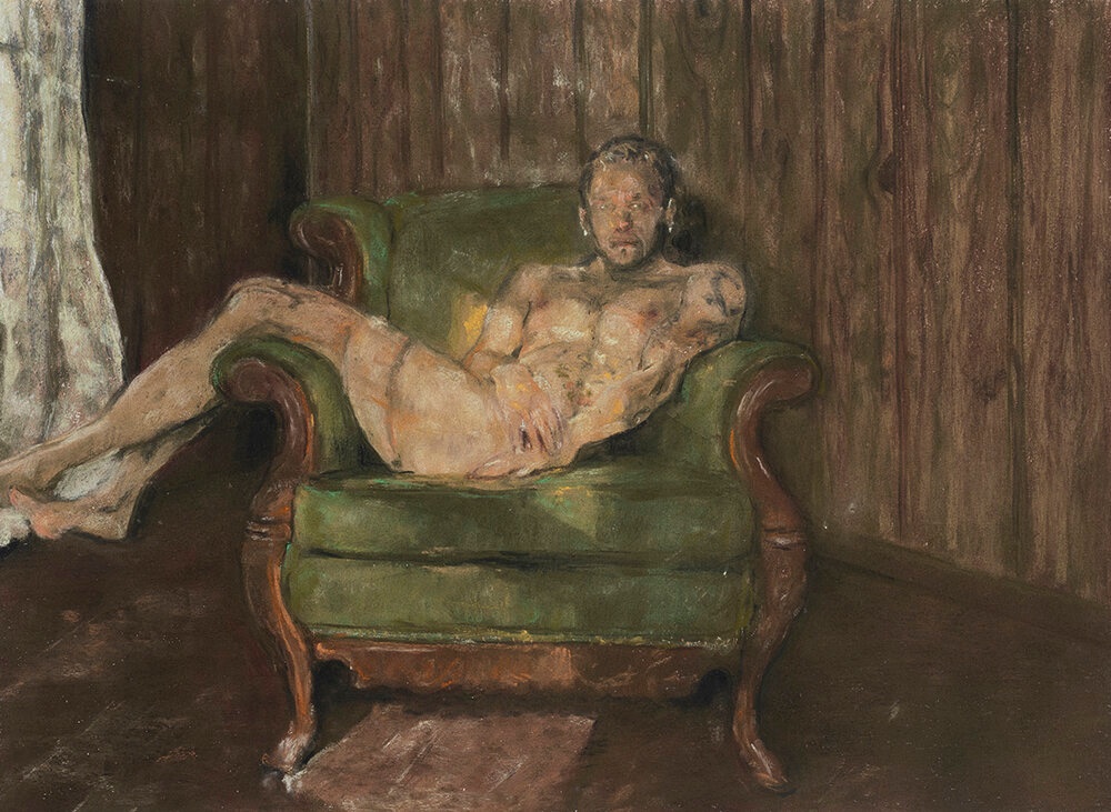 bradsilk's tweet photo. Andy, 2020
22x30in
Pastel on paper

#queer #queerart #art #trans #pastel #portraits https://t.co/AwvGkxGNpa