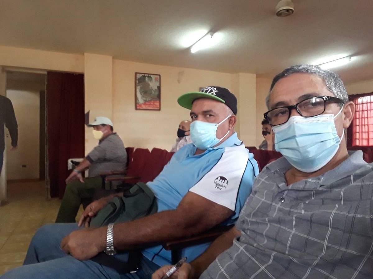 Importante intercambio con las autoridades de Alquizar y el miembro del Buró Priv del PCC. Se buscan soluciones a comunidades abastecida por terceros.