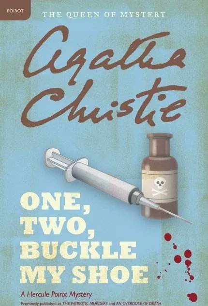 Manhattanpeachy's tweet photo. #ReadThis @AgathaChristie @HarperCollins @Morrow_PB #OneTwoBuckleMyShoe by #AgathaChristie #Twenty-First #21 #HerculePoirot #Mystery #ReadChristie2022
https://t.co/YRTzrBJrRA https://t.co/T60AYhOyGG