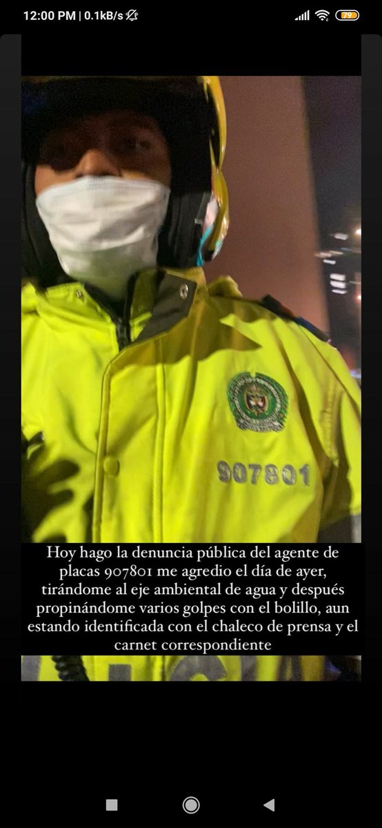 alertando_ando's tweet photo. #DenunciaPública | Anoche (5 marzo) terminado el evento de @petrogustavo y el @PactoCol en el parque los periodistas en Bogotá. @PoliciaBogota violentó a diversos jóvenes que salían de allí, entre ellos compañeros de brigada médica y de prensa alternativa como @_ojos_abiertos https://t.co/qXRmNiH0LF