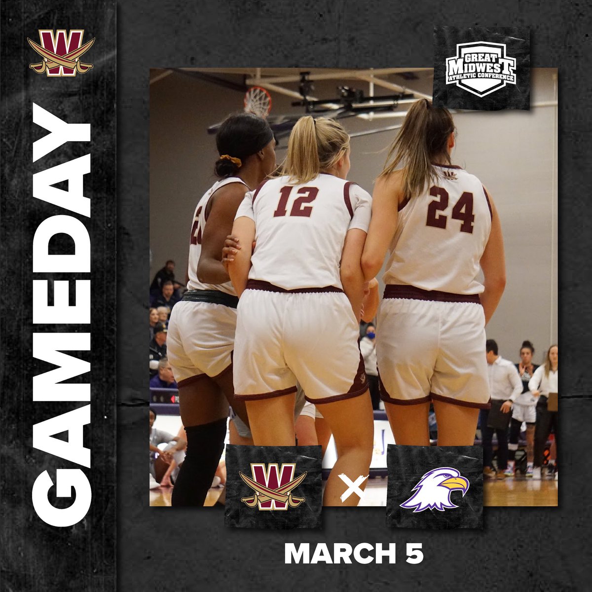 GAMEDAY! GMAC Final today at 3:00pm! Let’s get it! #SwordsUp⚔️ 

📍 Ashland University
⌚️ 3:00pm
💻 bit.ly/3qAeQRl