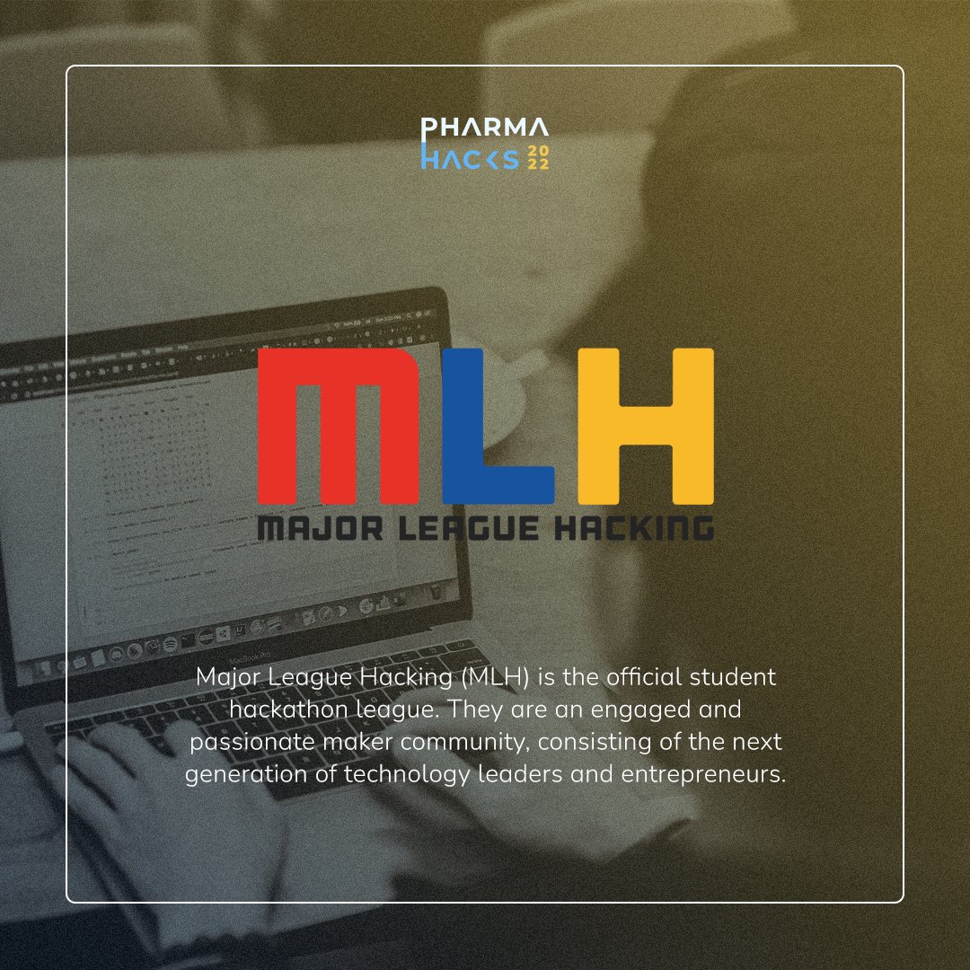 PharmaHacks's tweet photo. PharmaHacks 2022 is officially a MLH Member Event! Each year, they power over 200 weekend-long invention competitions that inspire innovation and cultivate communities. 

Only 3 more days until the extended registration deadline, register now through our website‼️ https://t.co/2sEOwXPNpX