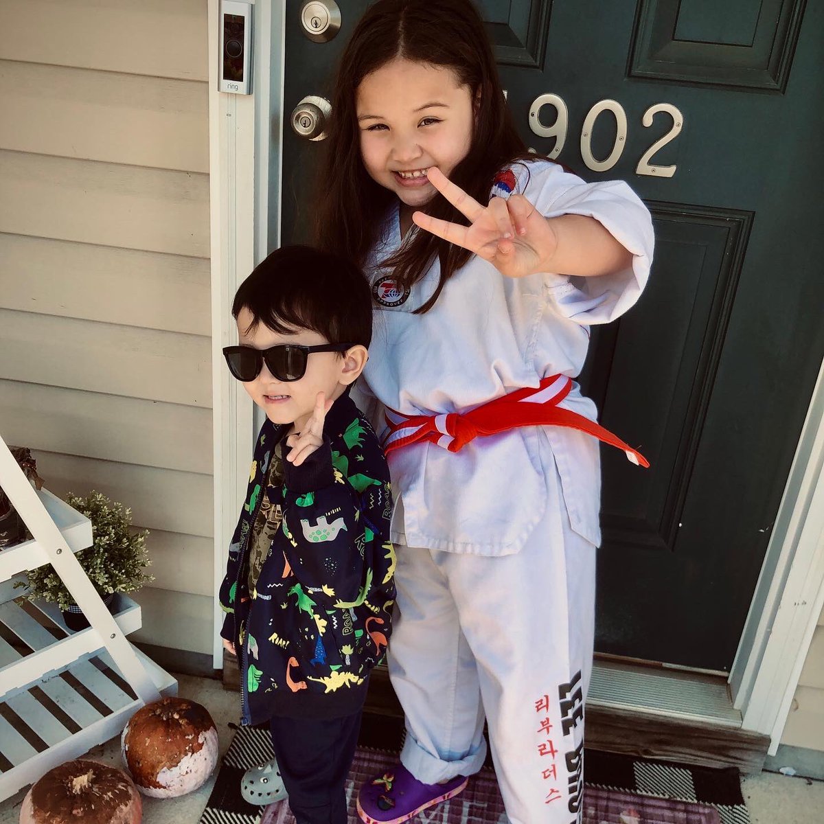 jeremyhyler's tweet photo. Orange belts now. Lucas is too cool ๐ #Taekwondo #belttest #martialarts https://t.co/YIYQbN5j6B
