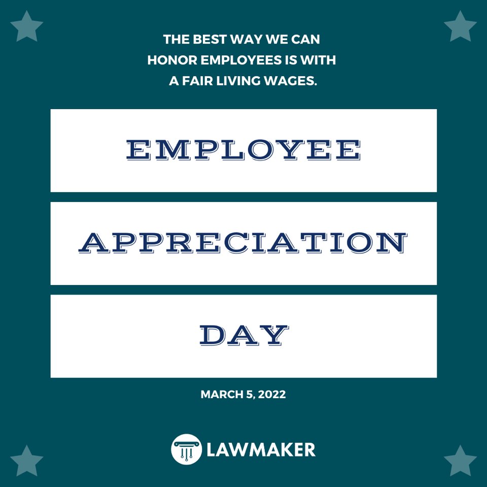 It’s Employee Appreciation Day. The best way we can honor employees is with fair, living wages.  Here’s how much the average American would need to make to live comfortably in every state: ow.ly/kPeB50I8joO