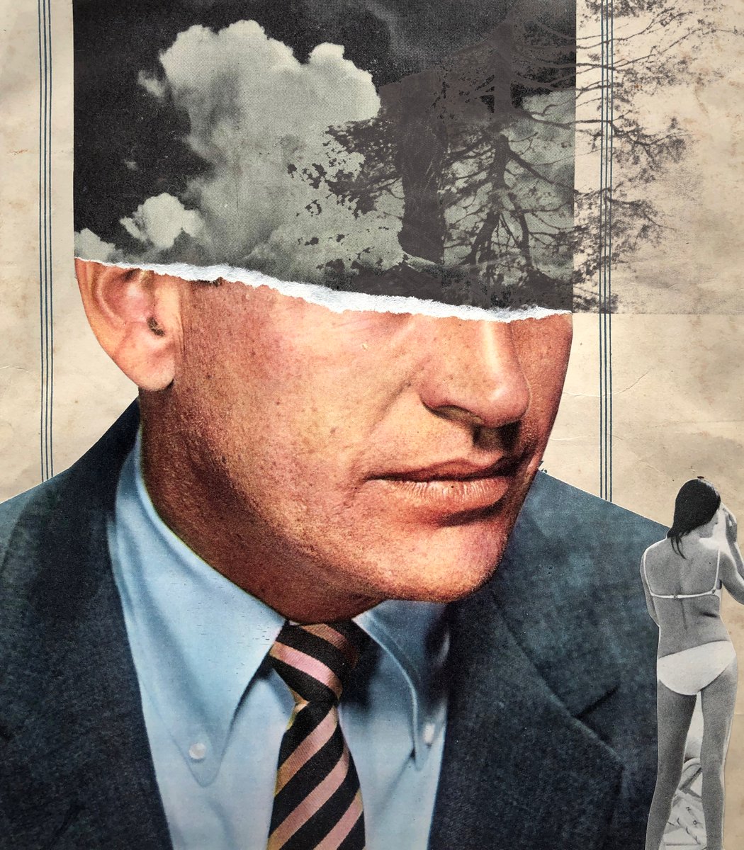 Nothing, my first mint on <a href="/exchgART/">Exchange Art</a> comes with the original collage, posted anywhere in the world. Link in comments. 

#Solana #SolanaNFTs