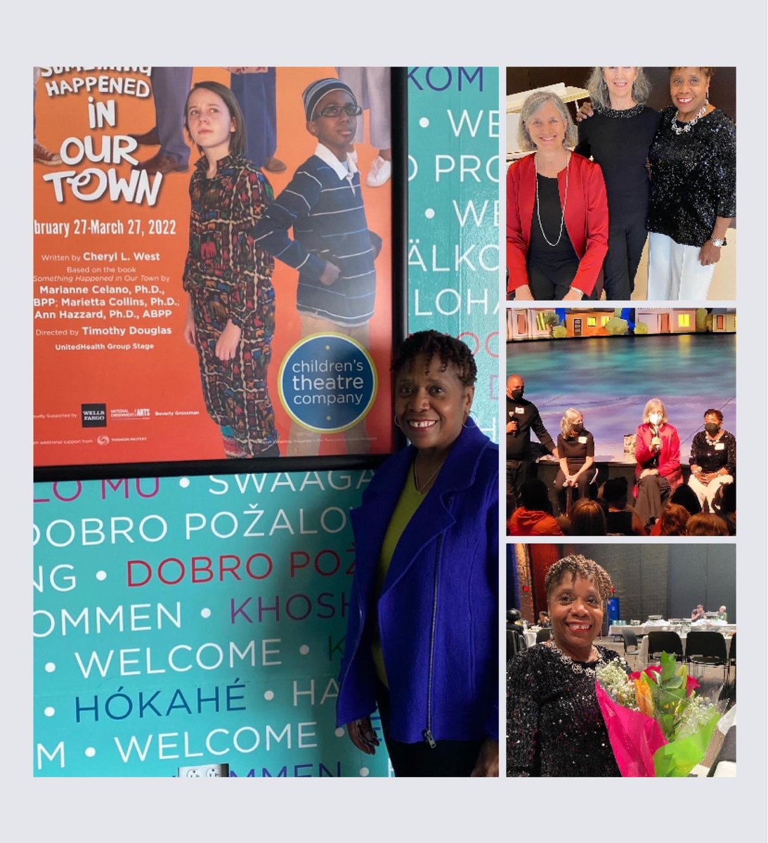NKaslow's tweet photo. Powerful play, Something happened in our town, opened this week at Minneapolis Children’s Theater. So proud of my friends who wrote the anti racists children’s book on which the play is based - Drs. Celano, Collins and Hazzard @EmoryMedicine @MorehouseFamMed https://t.co/M7lAQqUqyU
