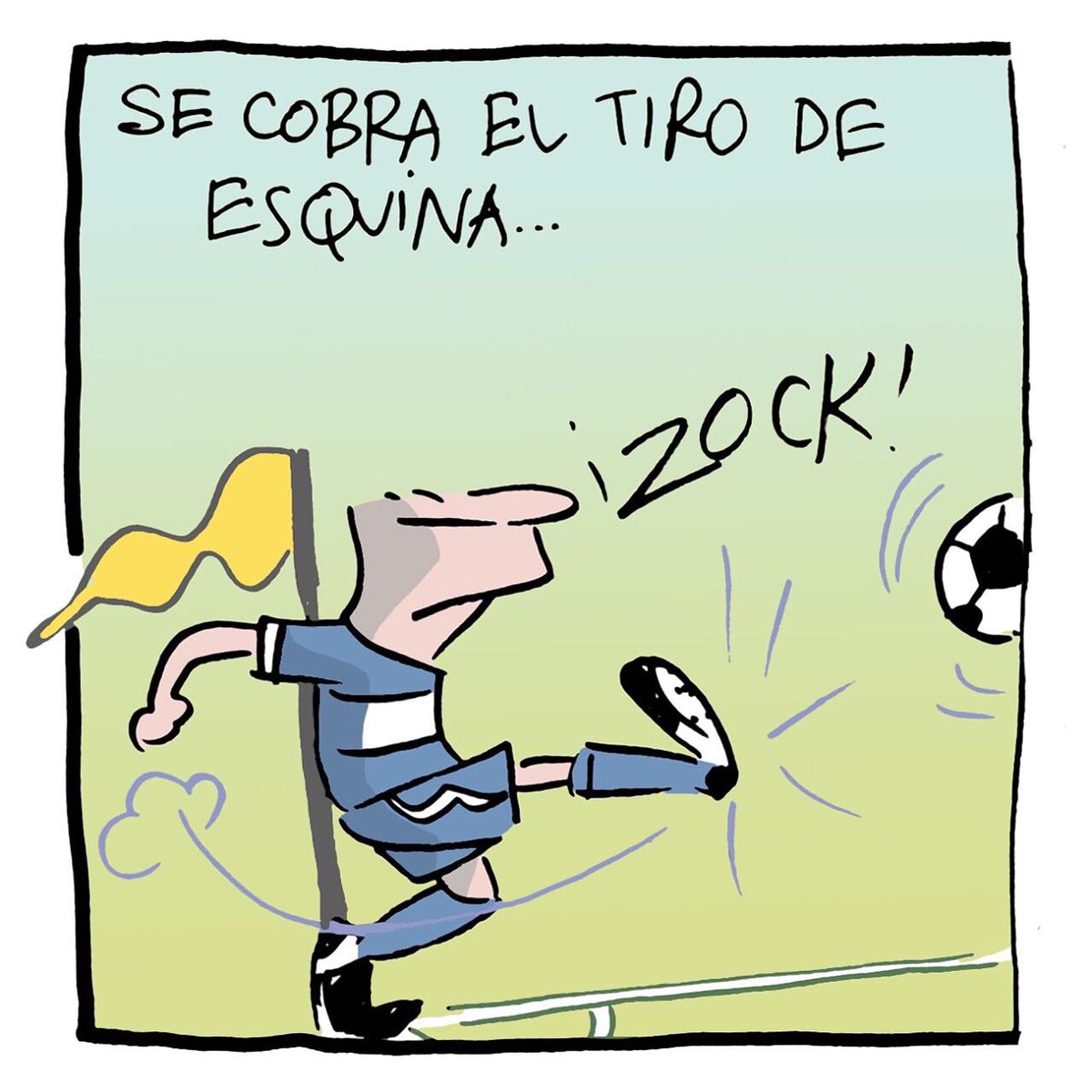 trinomonero's tweet photo. El cartón deportivo publicado en el diario @estoenlinea #trinomonero https://t.co/jCQPxP0gBS