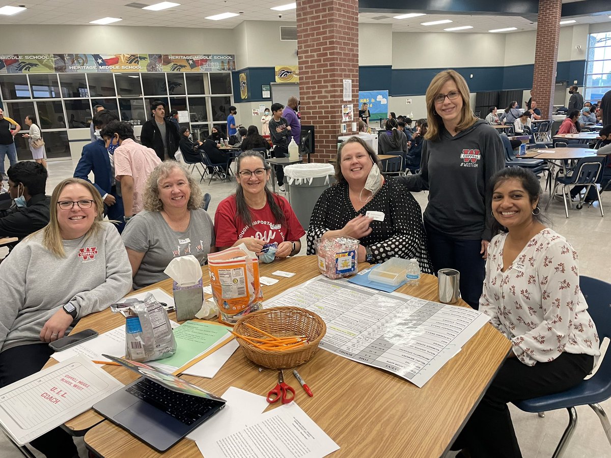 Westies are rockin' the house at Academic UIL today! #westfam #westuil