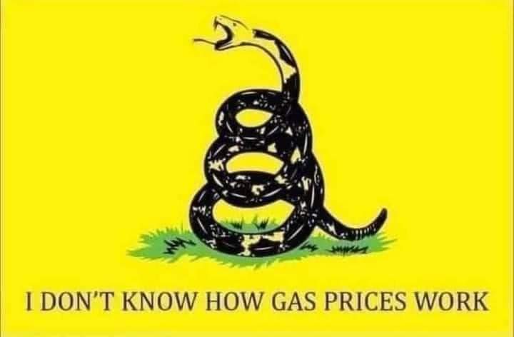 jwmcguffee's tweet photo. Here's a flag for the vast majority of folk tweeting about current gas prices. #gasprices https://t.co/f4XLZ1u4qS