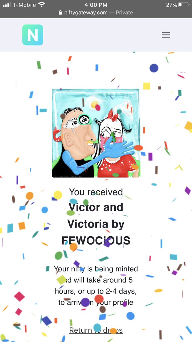 GM 

A year ago today I minted my first NFT ❣️