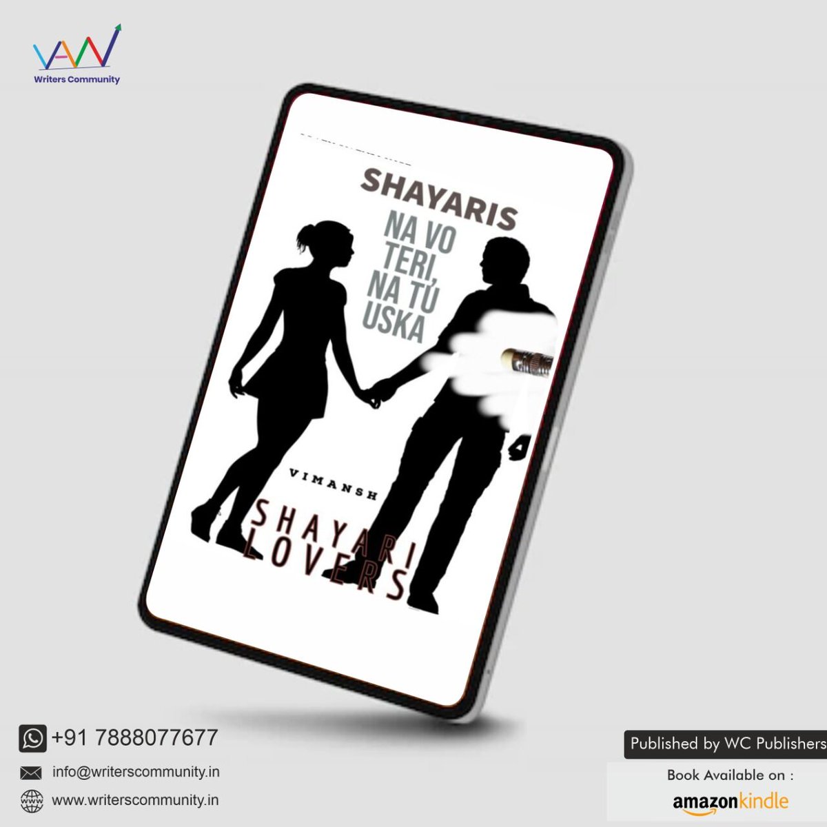 A young manager who is fond of writing Shayaris. Every shayar is not heartbroken, some only have a passion. This book is all about Shayaris related to Maybe your story, maybe mine. Download it from amzn.to/3tBljvP