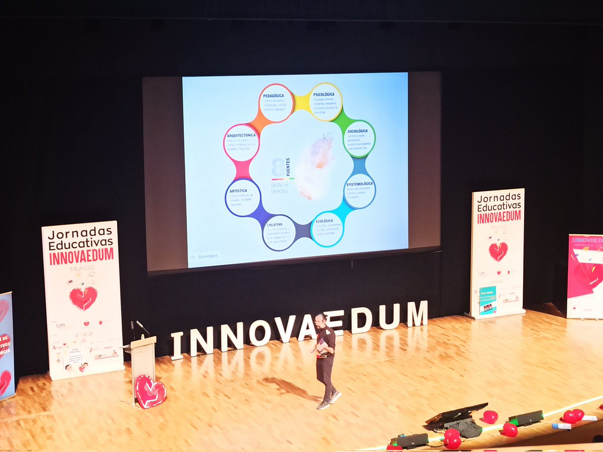anacm88's tweet photo. Interesantísima ponencia, la importancia de los espacios con @_Sirolopez_  #Innovaedum2022 @innovaedum https://t.co/wuFQXI9uNJ
