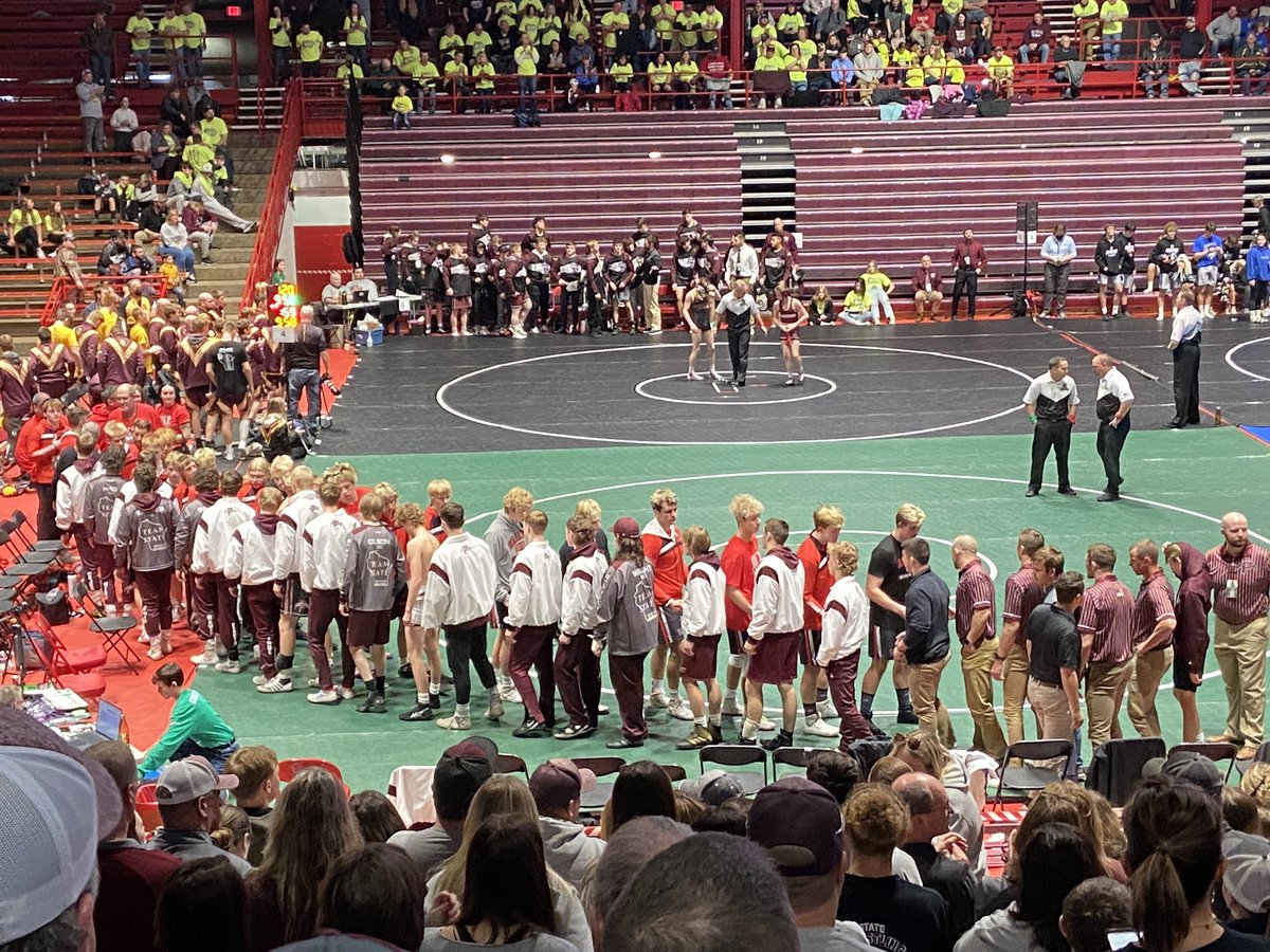 wiaawistate's tweet photo. After trailing 25-0 in its Div. 2 semifinals, top-seeded @AmerySchools comes back to win and advance to the final.     Results:
Div. 2
Amery 35, Prairie du Chien 31
Lux.-Casco 58, Winneconne 9
Div.3
Coleman 39, Random Lake 33
Fennimore 35, St. Croix Falls 30
#wiaawr https://t.co/IksI7tXM81