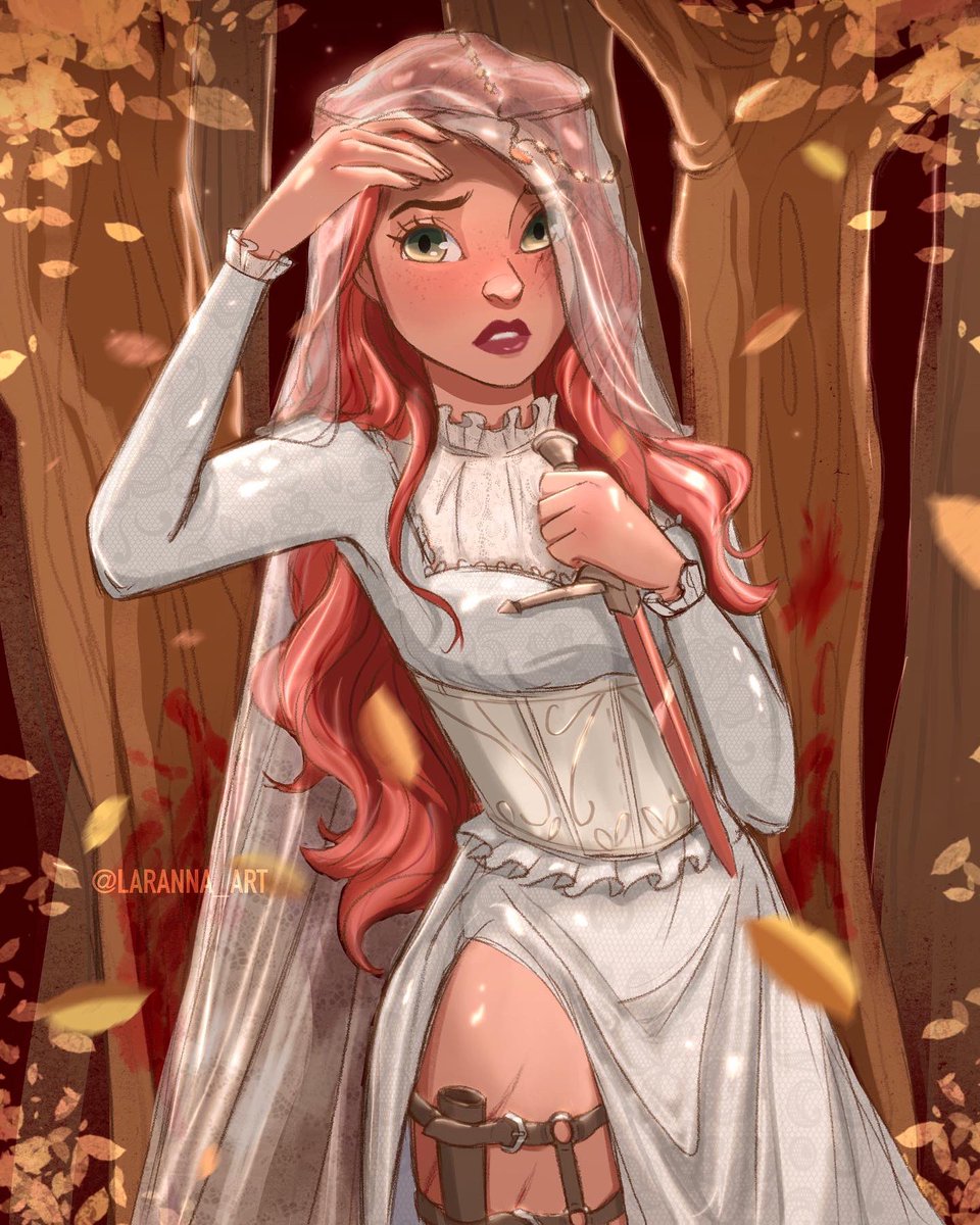 laranna_art's tweet photo. 🗡🩸🍁 Penellaphe Balfour 
#poppy #frombloodandash #fanart #FBAA https://t.co/tQCX5qTRMy