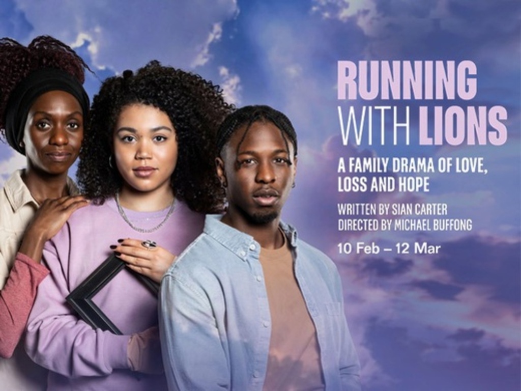 Tickets4Tonight's tweet photo. ⚠️Booking until March 12th 2022 only! ⁠https://t.co/LvbwDvaNVH  
⁠
Running With Lions explores the journey of one family’s reconciliation after loss and the rediscovery of love and joy.

#supportthearts https://t.co/nRP07dcp14