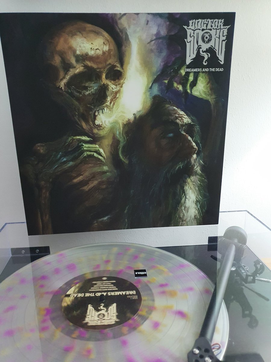 It's here!!! Now spinning @_DoctorSmoke @music_ripple #OccultMetal #vinylcollection