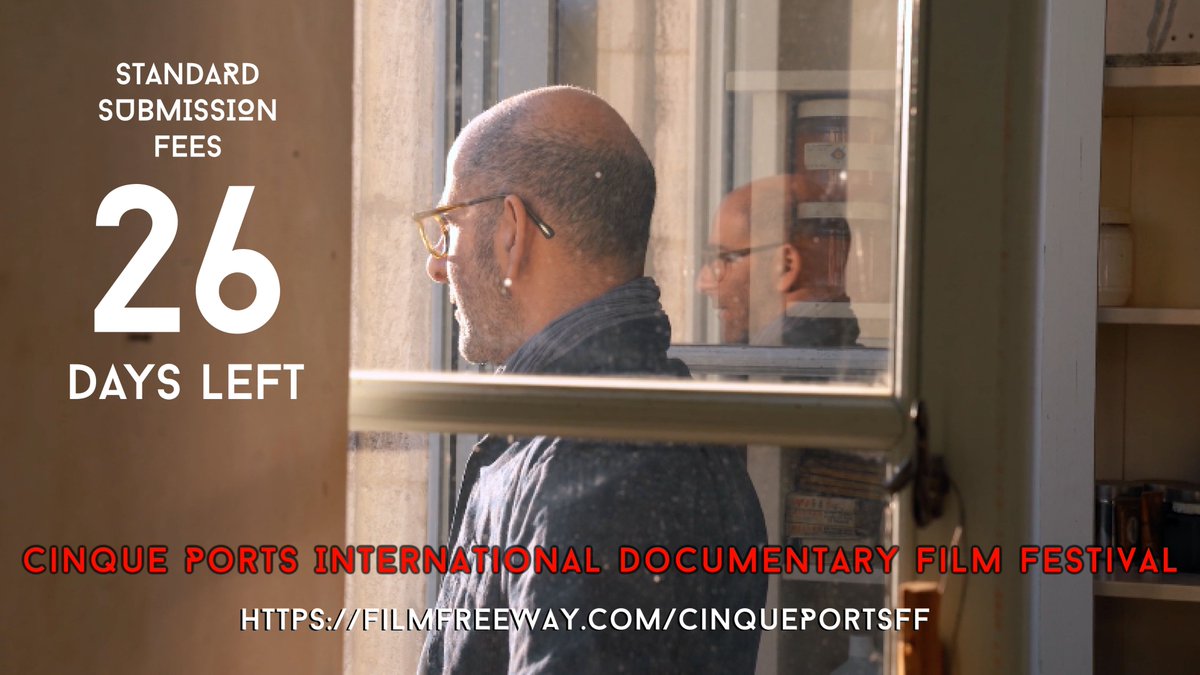 thedocschannel's tweet image. CINQUE PORTS INTERNATIONAL DOCUMENTARY FILM FESTIVAL
Standard submissions close March 31 filmfreeway.com/CinquePortsFF
Live screenings 5-11 Sept + all selected & Martello Award winning films show on #TheDocumentaryChannel #filmfestival #documentary #martelloawards