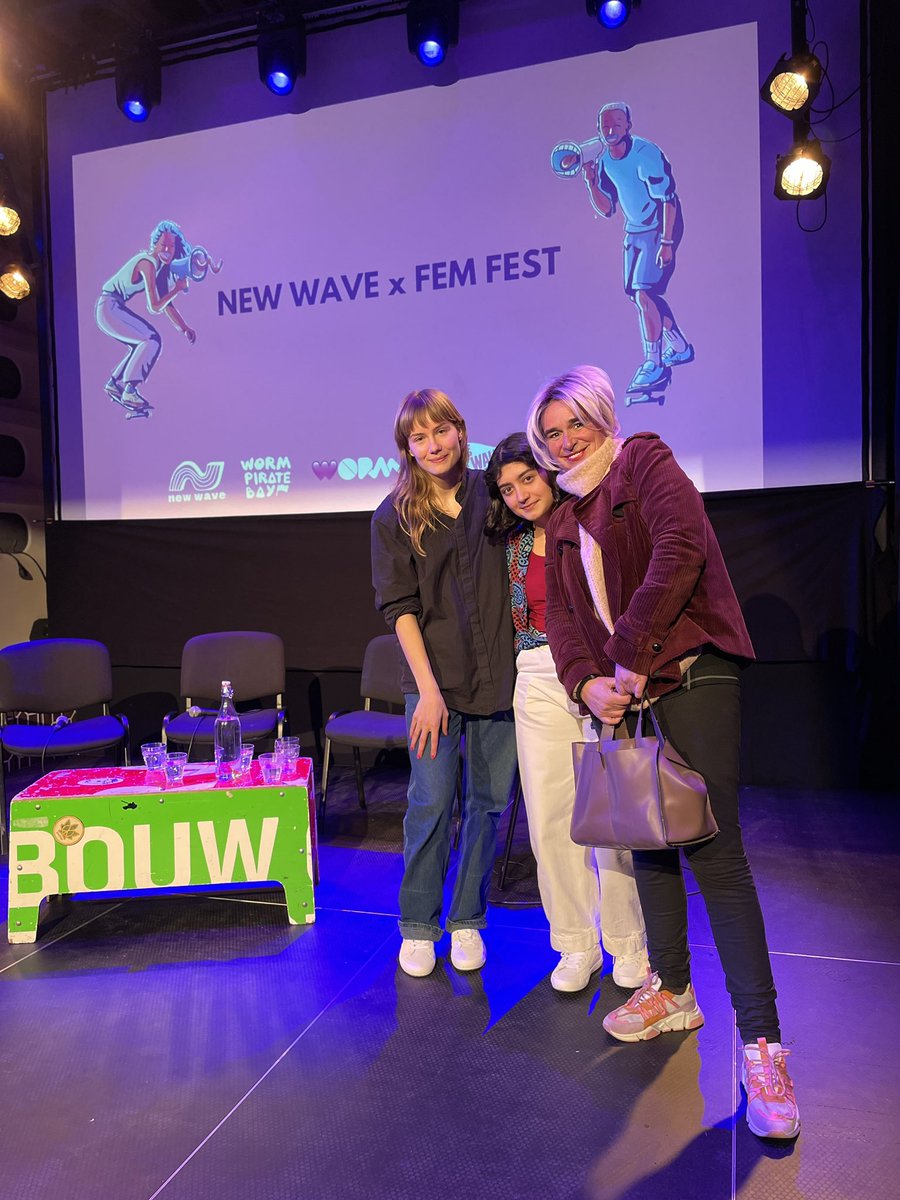 Leerzame panel discussie women - and queer events #rollmodels 
Thnxx Kim Butter <a href="/WomenSkateWorld/">Women Skate The World</a> 🛹 voor de invitatie en Negara #newwaveskate 
#diversiteit #inclusie #veiligheid #representatie #queer #lgbtq+ #communicatie #luisteren #leren