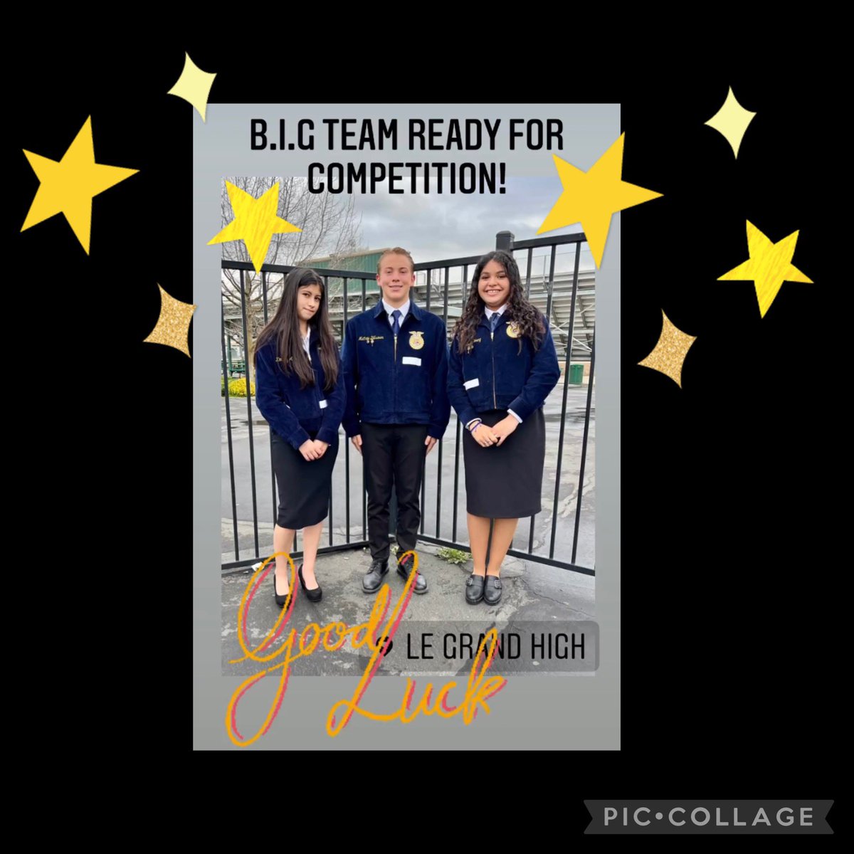 Let’s go BIG!!! This is one heck of a group of BC FFA Greenhands … ready to rock!