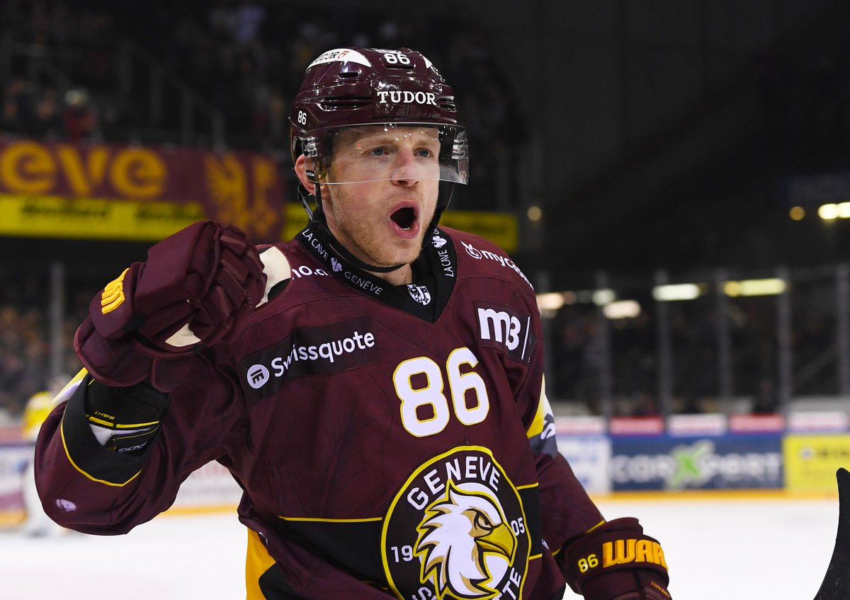 officialGSHC's tweet photo. #Statitime: suite à son 21ème goal hier soir, Joël Vermin est devenu le meilleur buteur Suisse du Genève-Servette sur une saison régulière depuis la remontée en 2002 ! https://t.co/khE5sP3djR
