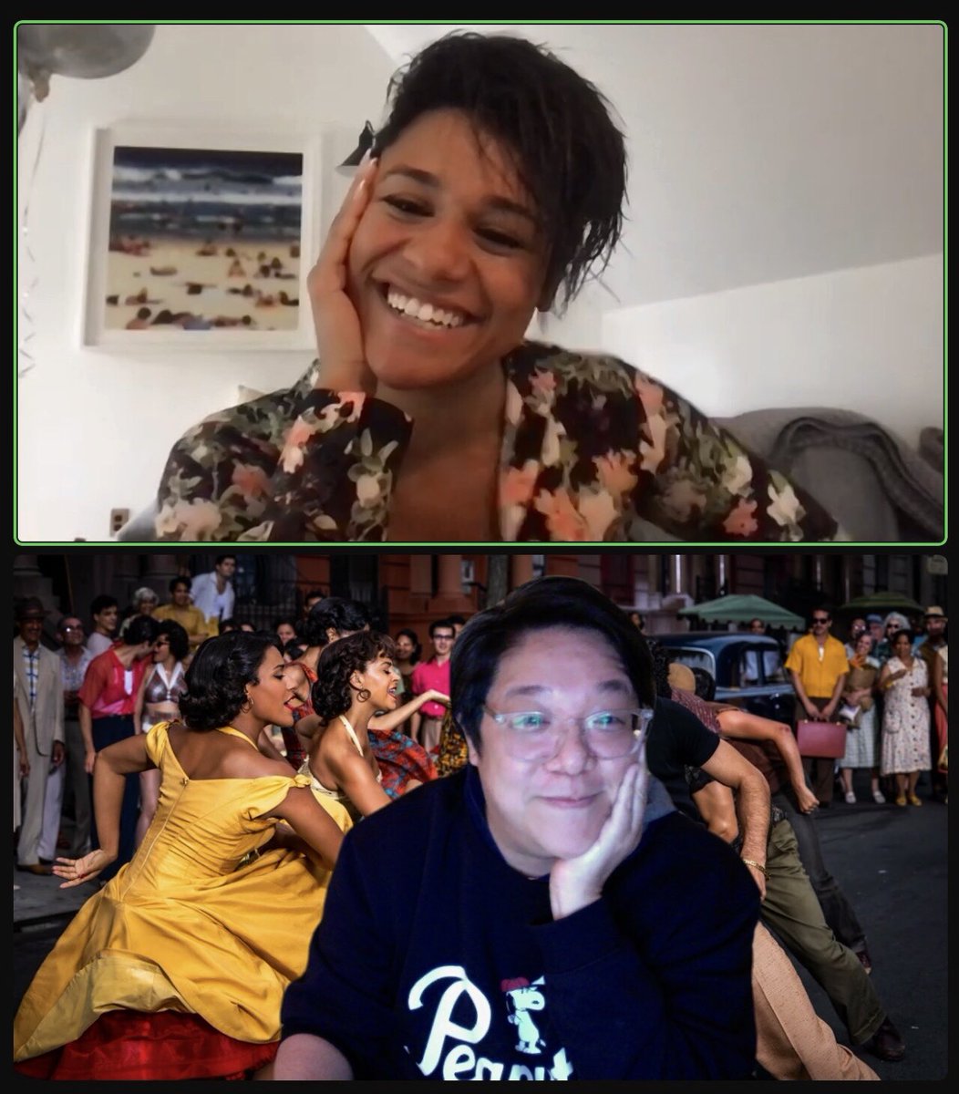 wongie1's tweet photo. So this just happened! Thank you lady @ArianaDeBose for a giggly chat! The more serious version will be coming to a @DEADLINE #Awardsline issue soon! https://t.co/T00eWElvwL