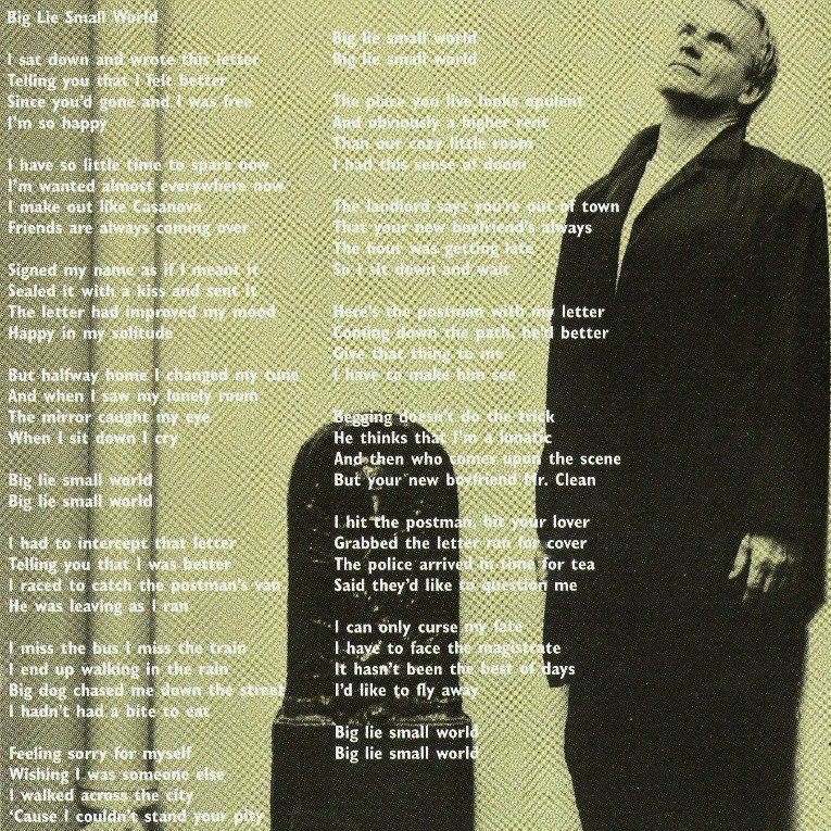 kulmc's tweet photo. #オンライン課外活動 #Pop #Rock #DavidHartley
【今日の一曲:03/06】Sting - Big Lie Small World
アコースティックな音色のアンサンブルが心地よいしっとりした曲です。心地よすぎて途中まで9拍子であることに気づかなかったほどです。
https://t.co/sQ8XtvhlkY https://t.co/19XMeOAIMo