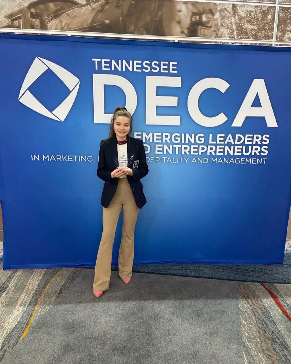 Congrats Madison! ICDC here you come! #DECApresident #SCDC