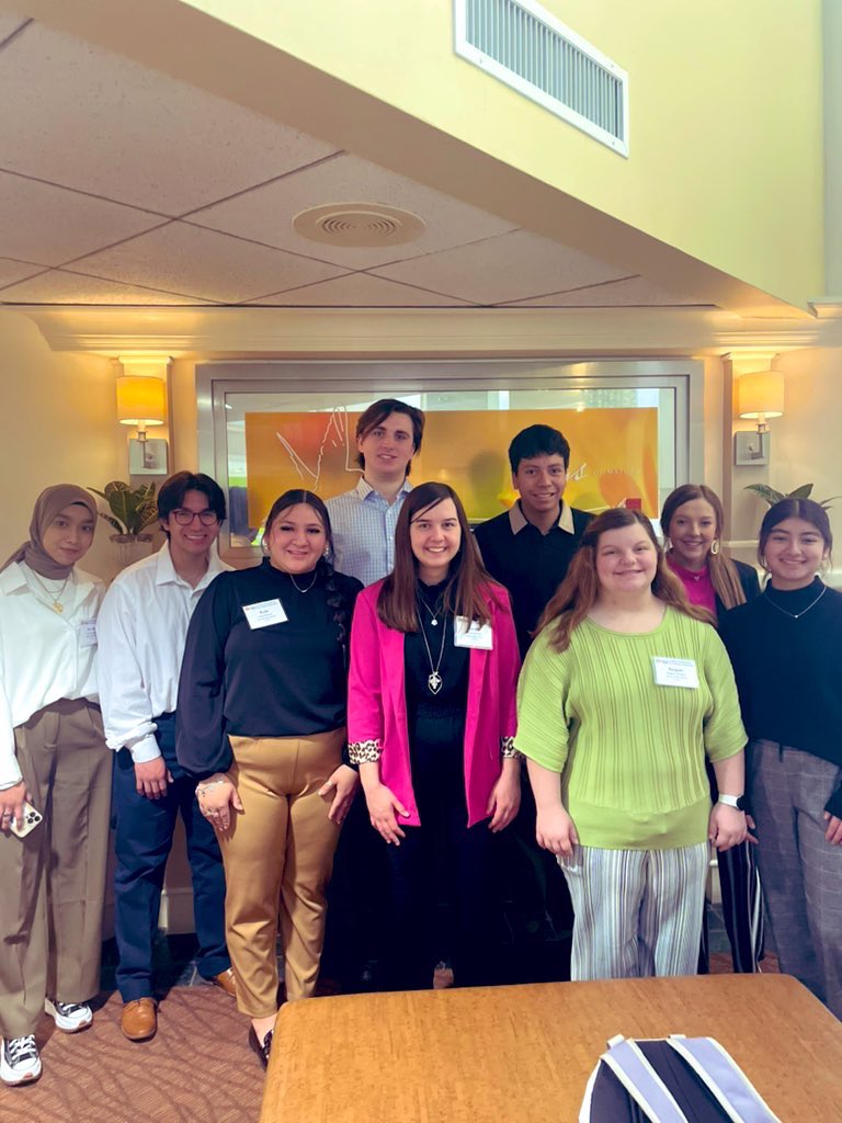 DHSTAFE's tweet photo. Sarah Stovall is our National qualifier for public speaking and our State winners in Yearbook are San San Kaing and Josue Gonzalez! Congratulations 🎊 Our TAFE group is outstanding…and did an amazing job in all areas they participated in!!!! #tafe #planning #futureteachers https://t.co/Xa3E8IfCCt