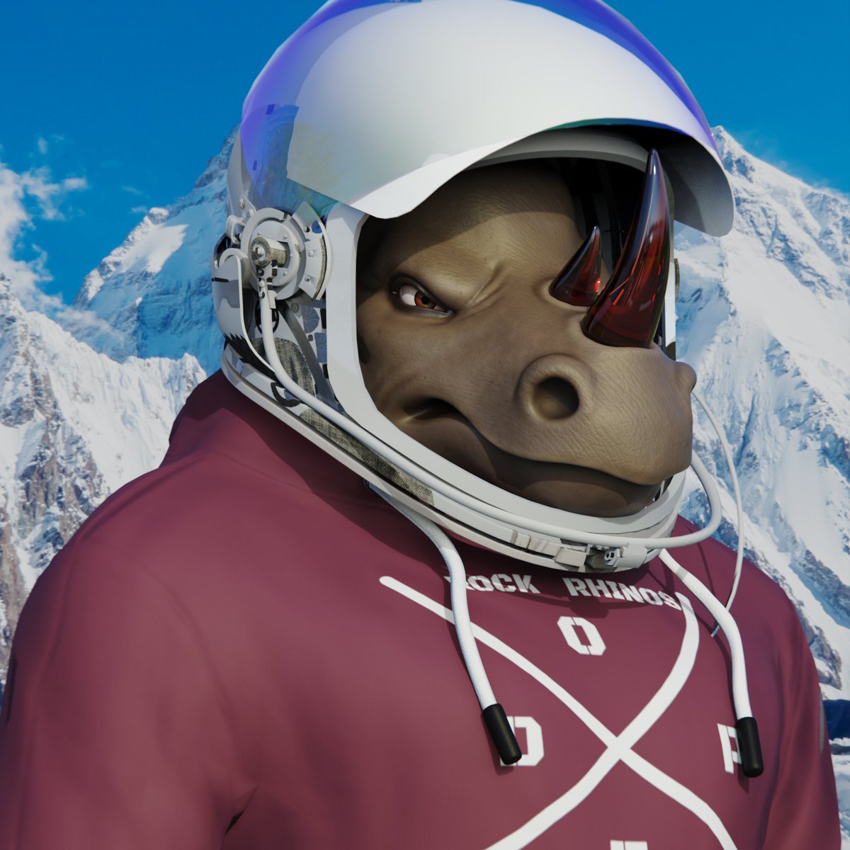 This is what an ASTRO Rhinoceros wears when he goes skiing! ⛷ 

Fully 3D, Rock Rhinos may be animated and replicated in the Metaverse with incredible realism — the P2E (Play-to-Earn) gaming experience is about to get even better.🚀🦏

#Solana #SolanaNFT #RockRhinos <a href="/SolanartNFT/">Solanart - Instant Loans Now Live</a>