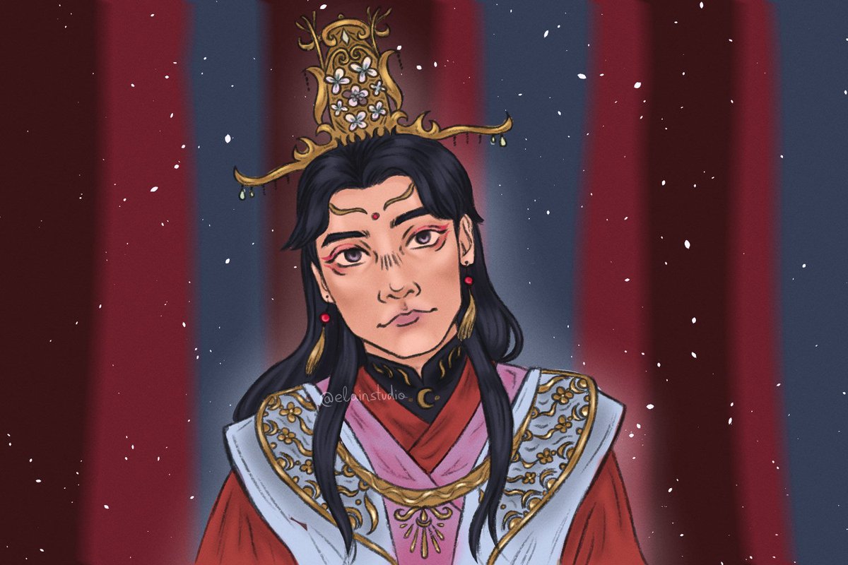 İlk resmimin renklendirilmiş hali!
•
Colored version of Dianxia!

#dijitalart #illustration #art #drawing #lineart #clipstudio #xielian #dianxia #heavenofficialsblessing #tianguancifu