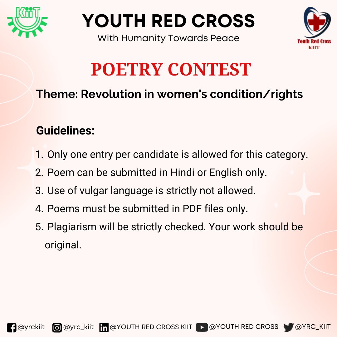 Youth Red Cross, KIIT tweet media