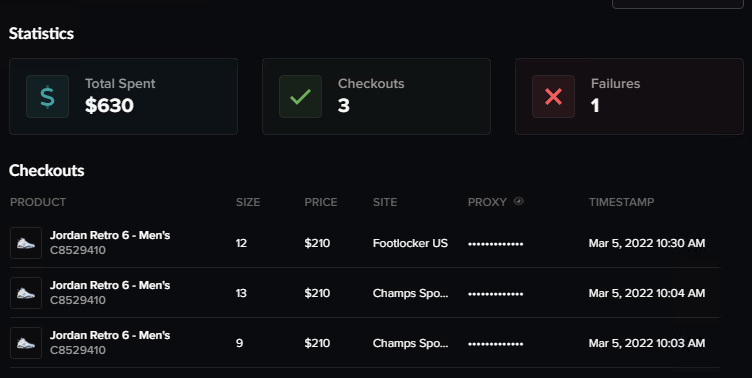 Thank you for the 4 Pairs Today(1 Decline Went Through)
<a href="/Noble_AIO/">Noble AIO</a> 
<a href="/LiveProxies/">Live Proxies</a> Best Proxies In The Game!
<a href="/aycdio/">AYCD</a> AI