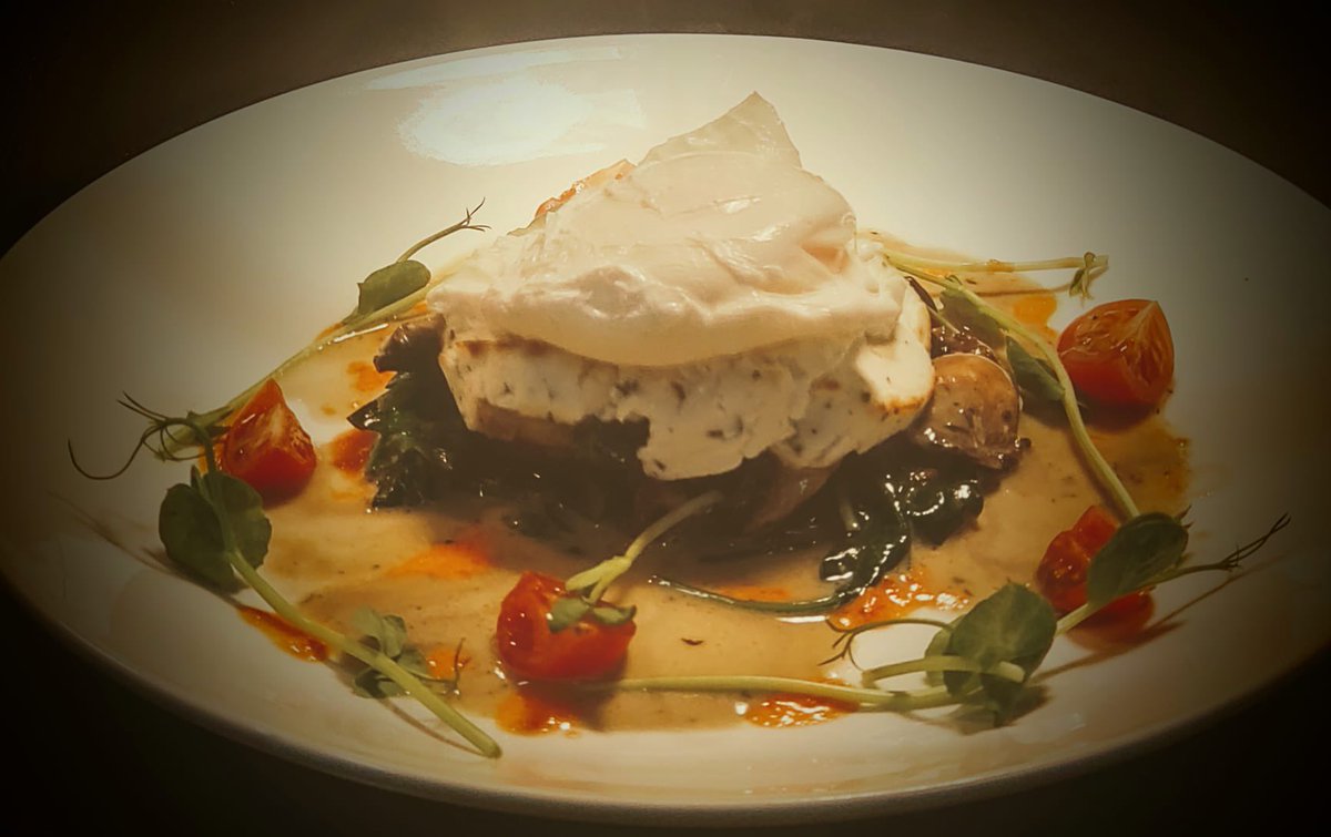 Just added to our menu - mushroom, spinach and goats cheese salad 😋 #lordnelsonatwinthorpe #visitwinthorpe #ng24