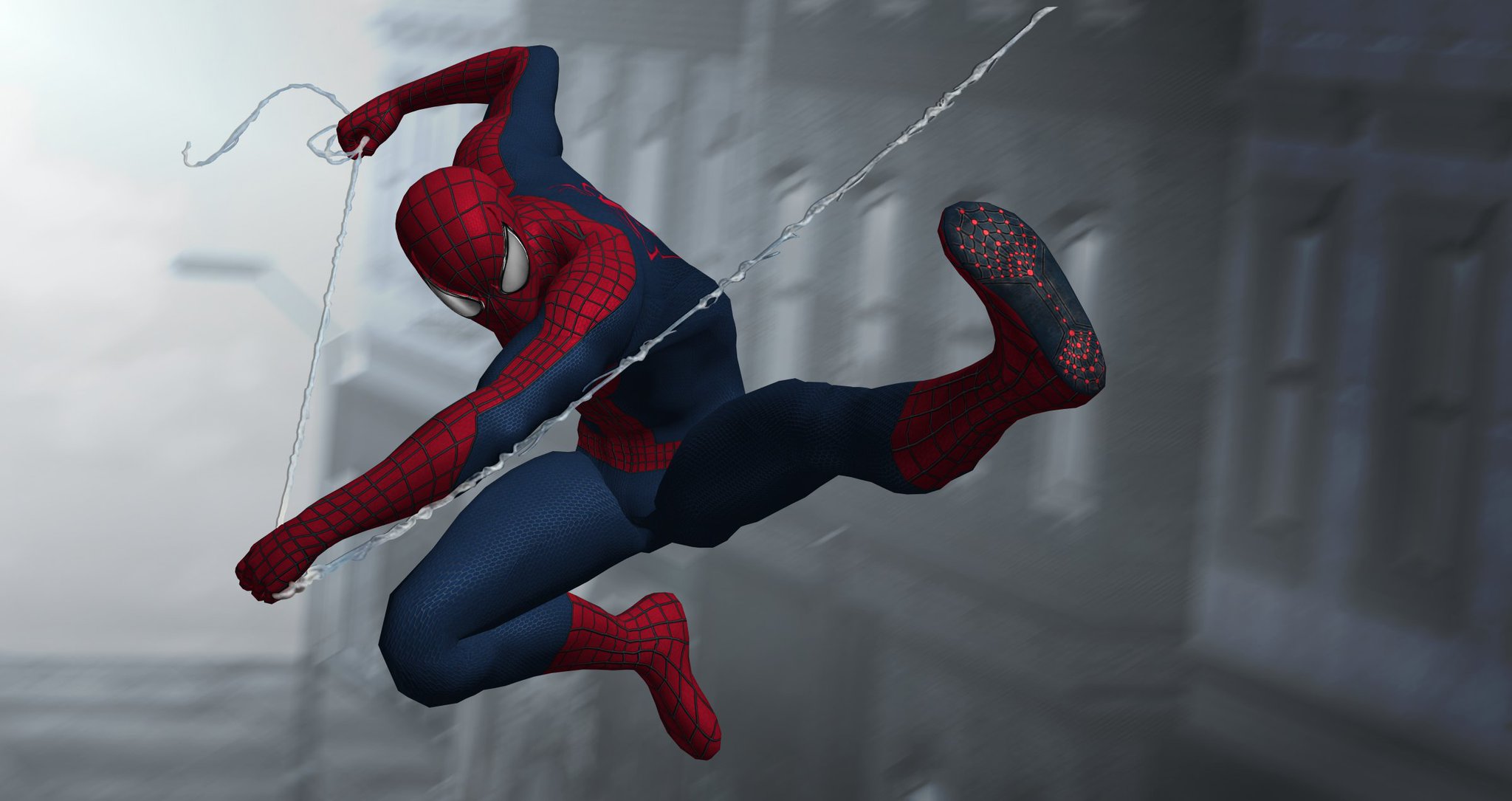 Nihar Arora - The Amazing Spider-Man 2 suit 3D Model