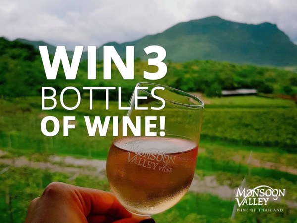 Monsoon Valley Wine (@monsoonvalleyuk) on Twitter photo #Win 3 bottles of fine #MonsoonValley wine! To enter, simply RT this post and follow us <a href="/MonsoonValleyUK/">Monsoon Valley Wine</a>! #Competition closes 31st March #GoodLuck
T&Cs apply #Win 3 bottles of fine #MonsoonValley wine! To enter, simply RT this post and follow us <a href="/MonsoonValleyUK/">Monsoon Valley Wine</a>! #Competition closes 31st March #GoodLuck
T&Cs apply