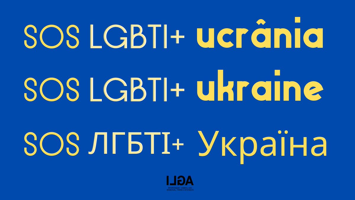 ilgaportugal's tweet photo. Se quiseres e puderes ajudar as pessoas LGBTI+ ucranianas, poderás fazê-lo no nosso site.

If you want and are able to help LGBTI+ Ukrainian people, you can do so in our website.

https://t.co/jnQwkDR1Pz

#UkraineHelp #UkraineAppeal https://t.co/zYcrw5oSy8