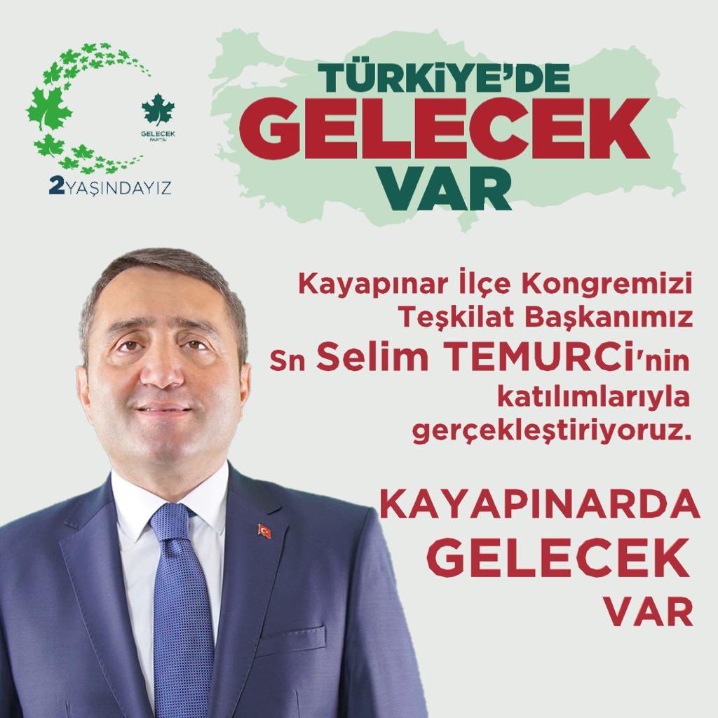 nazliustun3406's tweet photo. Kayapınarda Gelecek Var, Başarılar Kayapınar‼️

#gelecekkayapınar
#bijiserokahmet 

@GelecekPartiTR 
@Ahmet_Davutoglu 
@SelimTemurci 
@cumaicten 
@serapcakirtr 
@GelecekKocaeli 
@gelecekpartidyb https://t.co/qIJzw6yJ1E