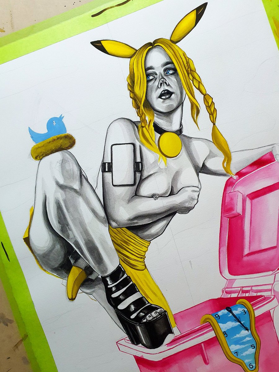 Painting sesh complete 🙃👍