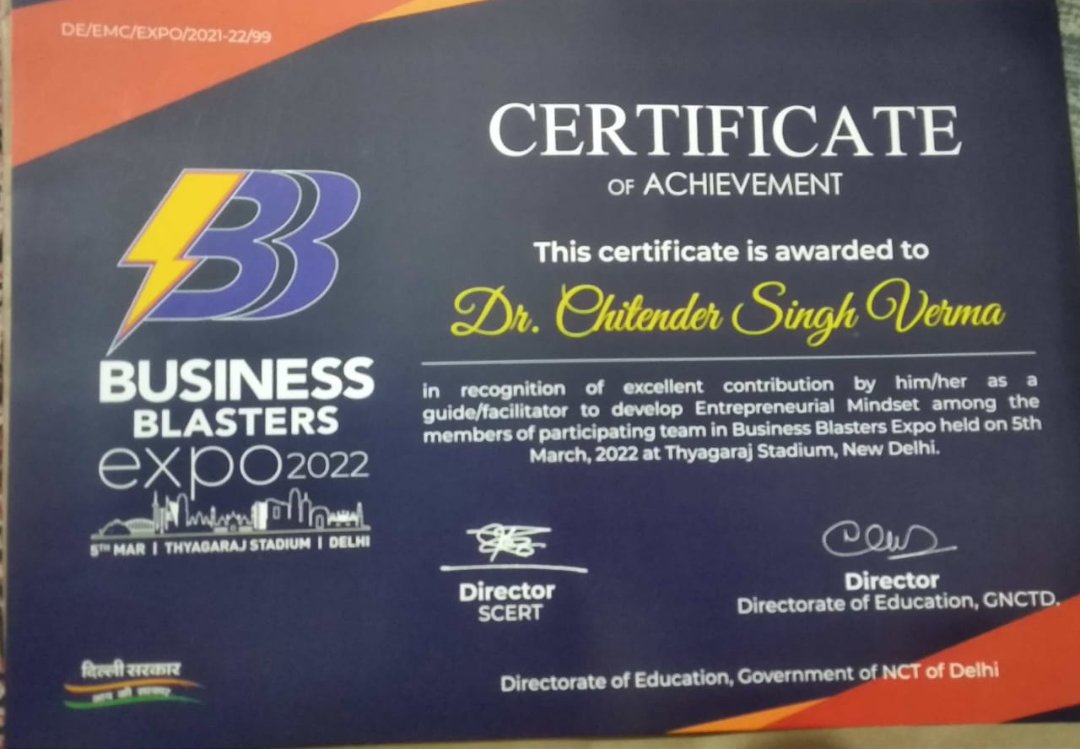 drrcsharma4's tweet photo. #kautilya n Kautilayan's every where
Be it #excellence award
Be it #BussinessBlaster
Be it #science #innovationhub
Leading by example @DrCSVerma6 Principal
Students n teachers are in news making us proud
@Dir_Education
@PbpandeyB 
@msisodia 
@JajoriaNeetu 
@DrAjayChoubey https://t.co/dySV5649ws