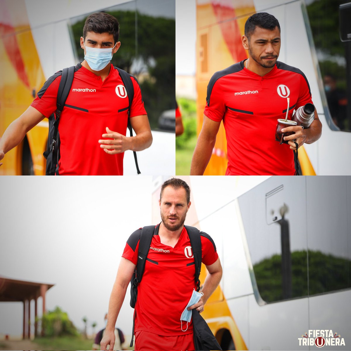 FTribUnera's tweet photo. El primer equipo ya se encuentra rumbo al estadio Iván Elías Moreno para el encuentro contra #Municipal.
📸 @Universitario
#YDaleU #CDMvsU https://t.co/YKd3ytKoRM