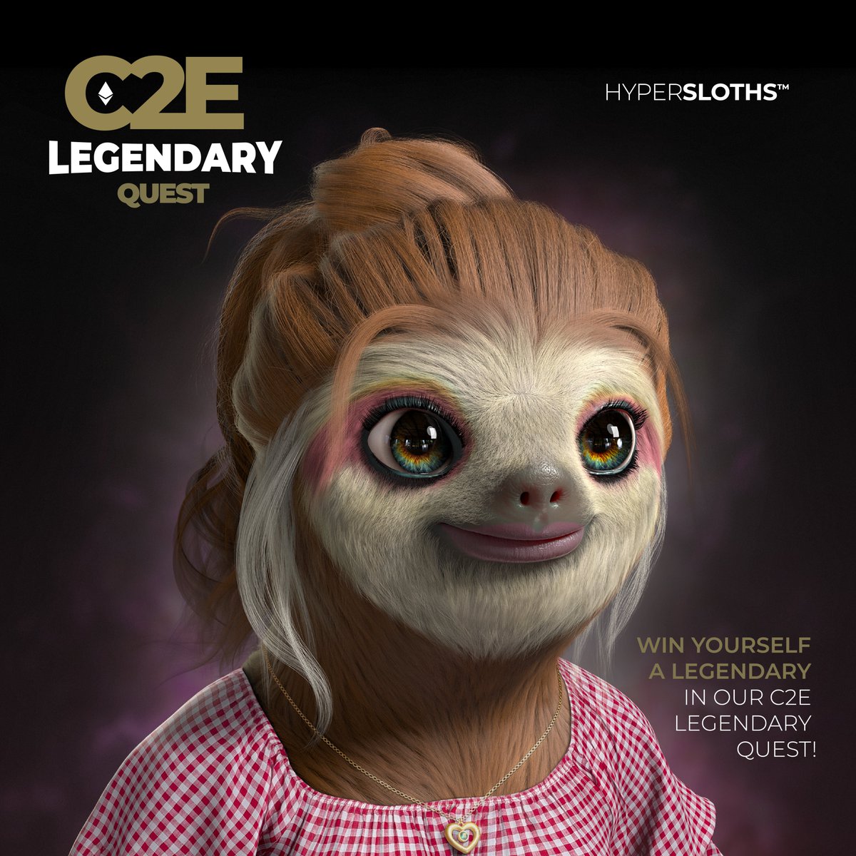 Don’t miss our “C2E Legendary Quest” STARTING TODAY!

Solve riddles to find a Legendary! Details on Discord. Join us there. 

discord.gg/hypersloths

#c2e #hypersloths #NFTs #MintingNow